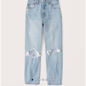 High rise mom jean